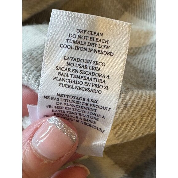 Rails Shirt Jacket Women Small Gray Ivory Tripp Shacket Plaid Flannel Cowgirl - Picture 15 of 15